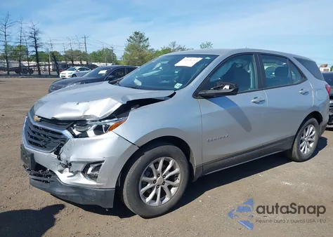 2020 Chevrolet Equinox Fwd Ls z USA, uszkodzony, nr VIN 3GNAXHEV7LS594089